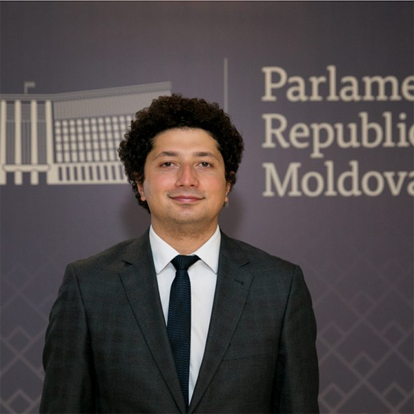 Global UGRAD Radu Marian as a Member of Parliament of the Republic of Moldova.